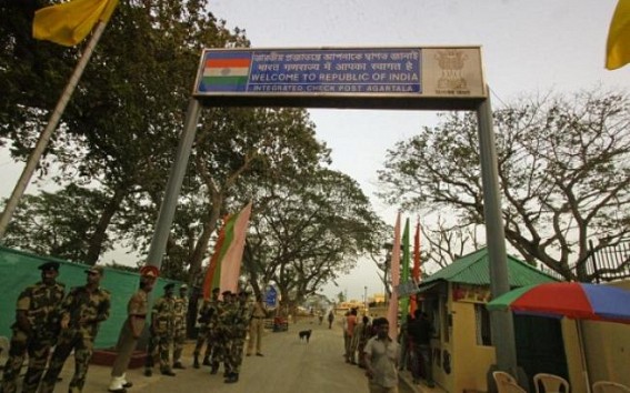 Indo-Bangla joint meet on July 27 at Akhaura ICP over Internet Gateway Project, work for laying optical fibre to end in 10 days Indo-Bangla joint meet on July 27 at Akhaura ICP over Internet Gateway Project, work for laying optical fibre to end in 10 days
